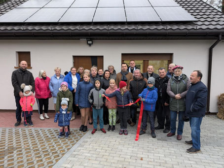 Poświęcenie świetlicy w Sierakowie