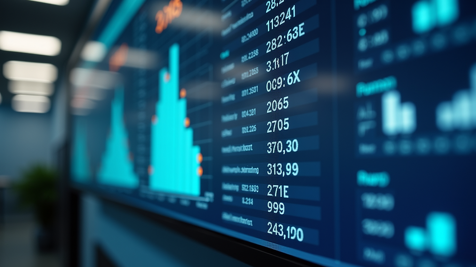 Eye-level view of a digital leaderboard showing employee training progress