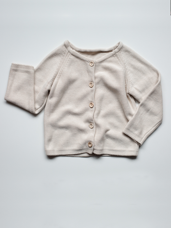 THE SIMPLE FOLK daily cardigan oatmeal 