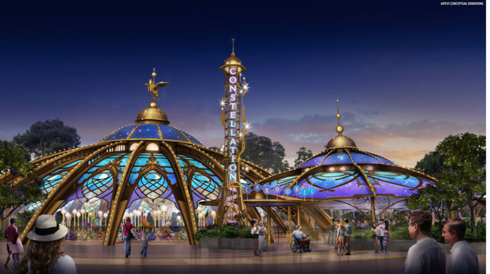Constellation Carousel at Universal Epic Universe