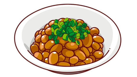 納豆のイラスト