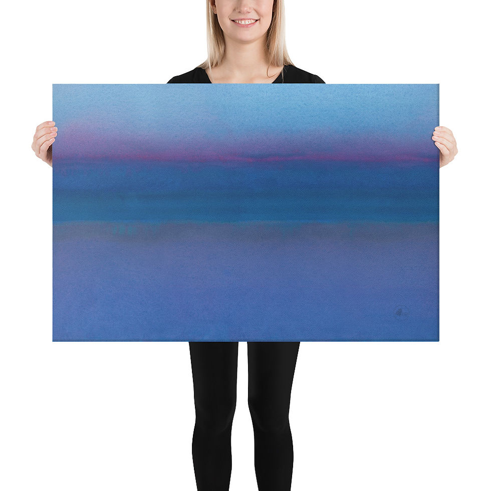Thumbnail: tranquil artwork with blue gradient