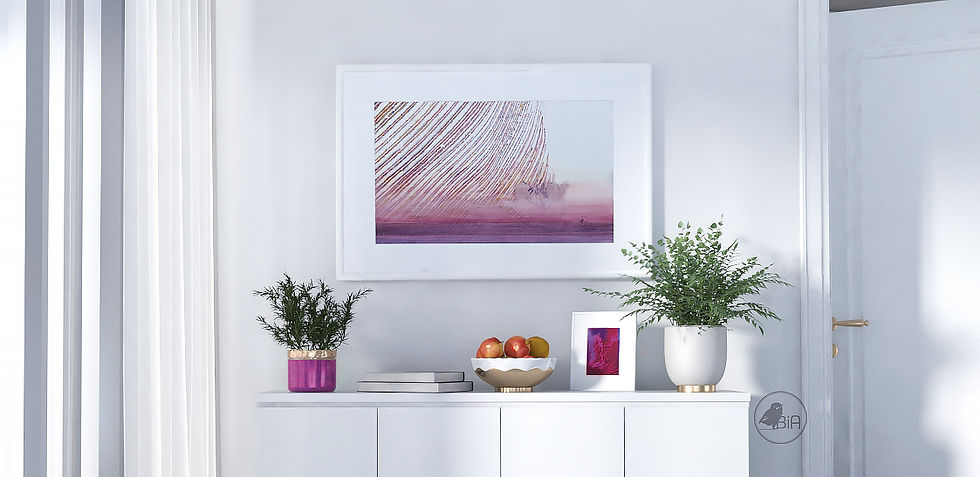 Thumbnail: vibrant red watercolor of organic detail