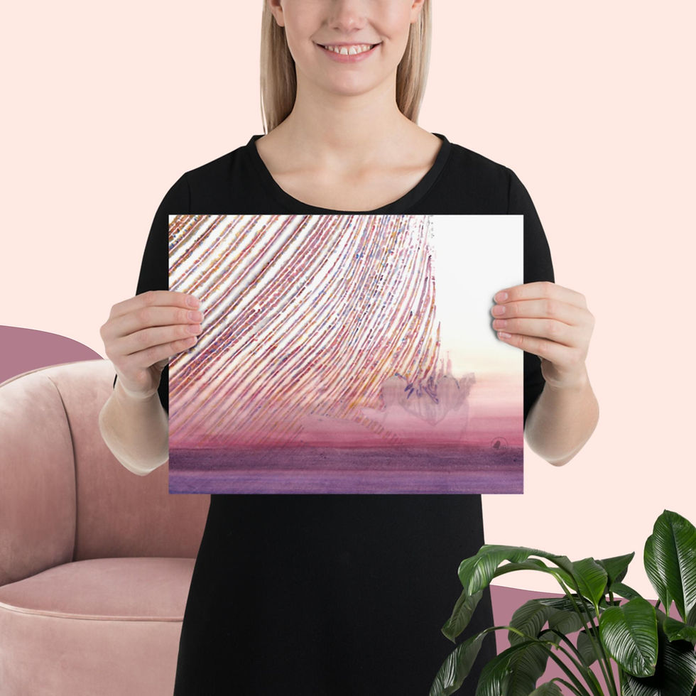 Thumbnail: stunning red waves sketch