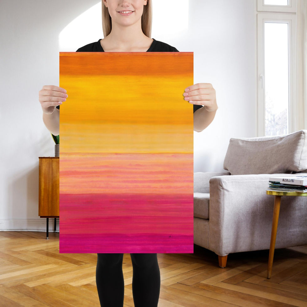 Thumbnail: Gradient 21 | paper print | watercolor