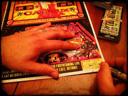 Full Tilt : Live At Cadieux Cafe (The Recording of) Jason Seaman Signing the First Poster - October