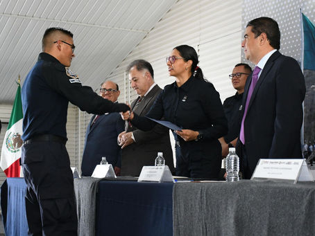 Gradúa UCIPS a 10° generación en Seguridad Ciudadana