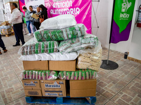 Entrega DIF Puebla Capital insumos alimentarios del programa “Desayunos Calientes”