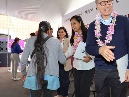 59 mujeres ejidatarias de atlixco, reciben título de propiedad de manos de la presidenta, ariadna ayala y el procurador