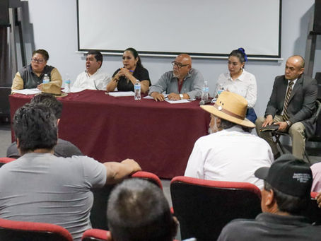 Atiende Gobierno de Tonantzin Fernández a representantes de los pueblos originarios