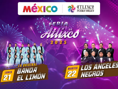 ¡ARIADNA AYALA ENCIENDE LA FIESTA CON LA ORIGINAL BANDA EL LIMÓN Y LOS ÁNGELES NEGROS EN LA FERIA DE ATLIXCO 2025!