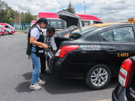 Por seguridad y certeza, inicia el reemplacamiento del transporte público en Puebla