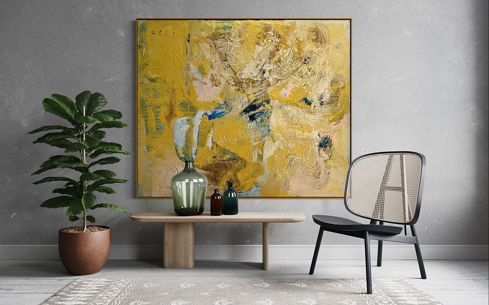 A Derek Orr painting