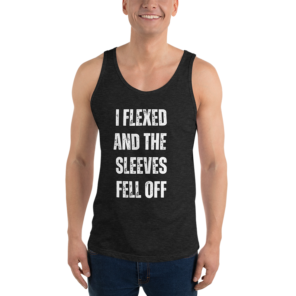 Thumbnail: I flexed Men's Tank Top