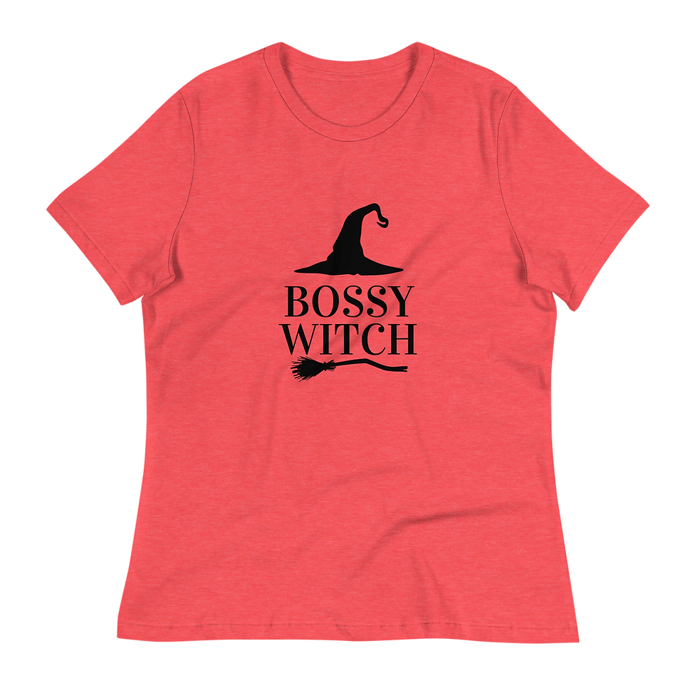 Thumbnail: Bossy Witch Women's Relaxed T-Shirt