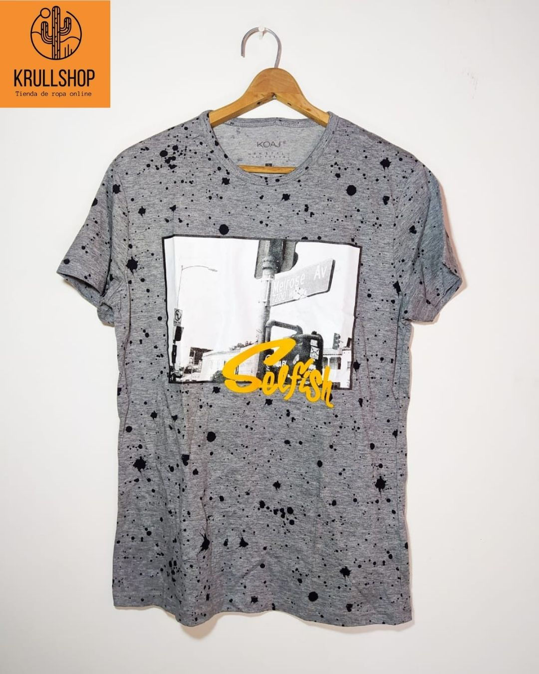 Camiseta gris