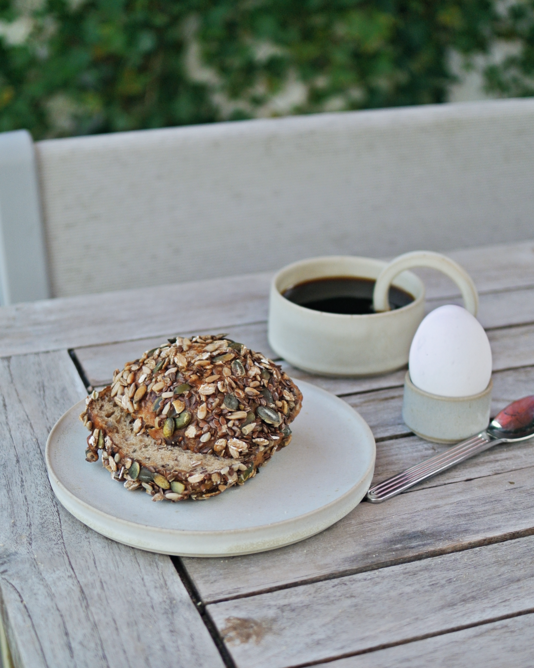RO egg cup - SAND - set of two