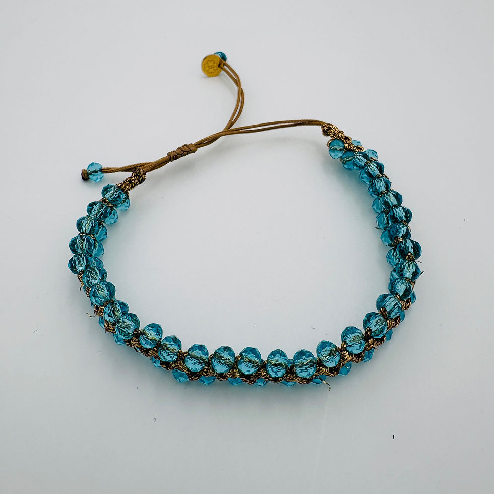 Miniature : Bracelet 2 Rangs Lagon Gold