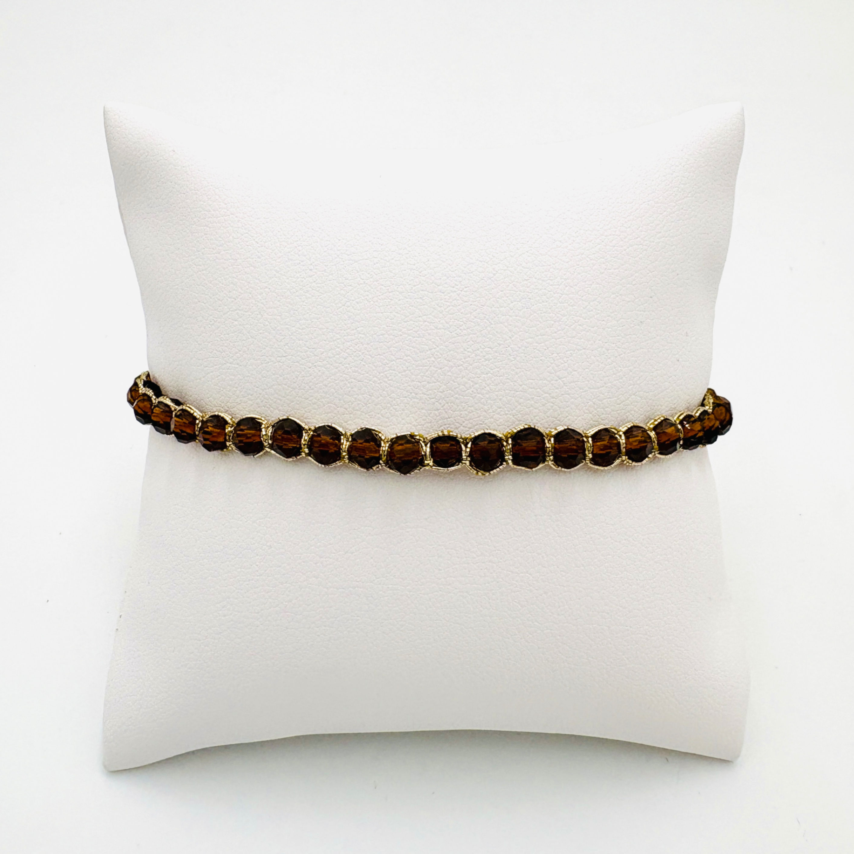 Bracelet Beaupassant 1 Rang Noisette Gold