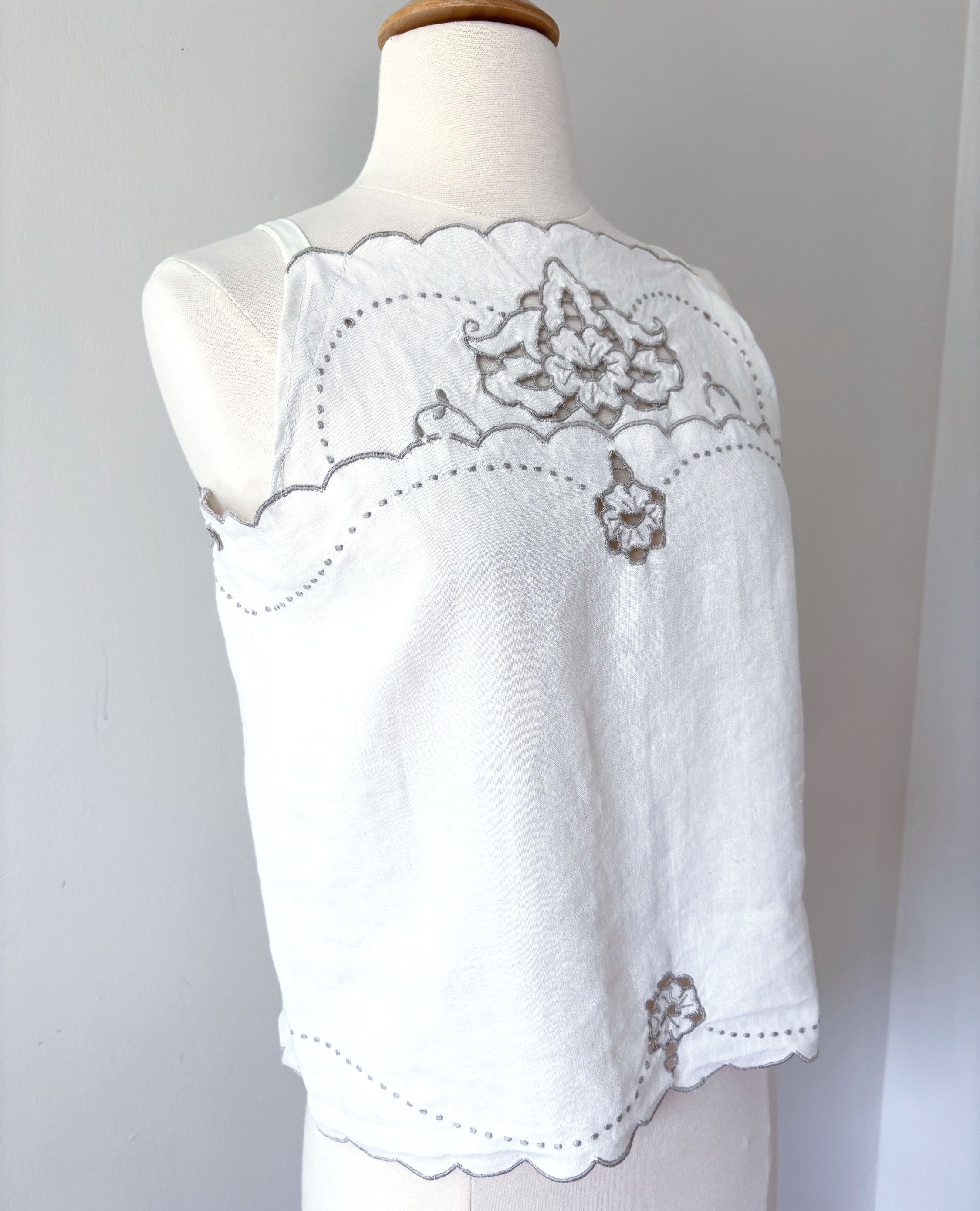 Upcycled Tablecloth Tank Top