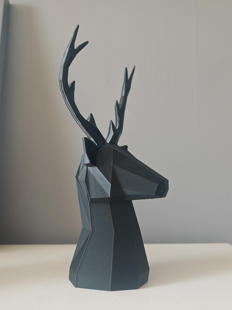 Thumbnail: Stag Head Bust Model Figurine