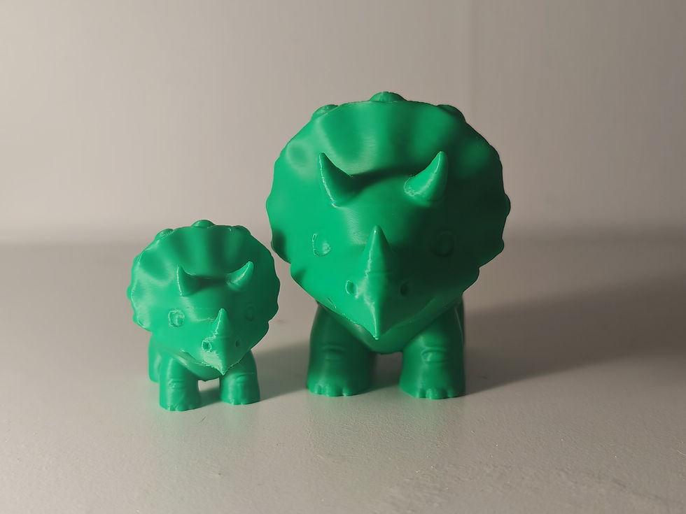 Thumbnail: Dinosaur Tea Light Holder Set - Mummy and Baby