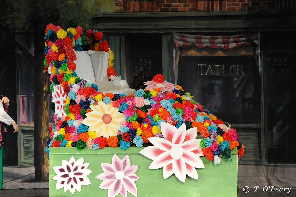 Float during show
