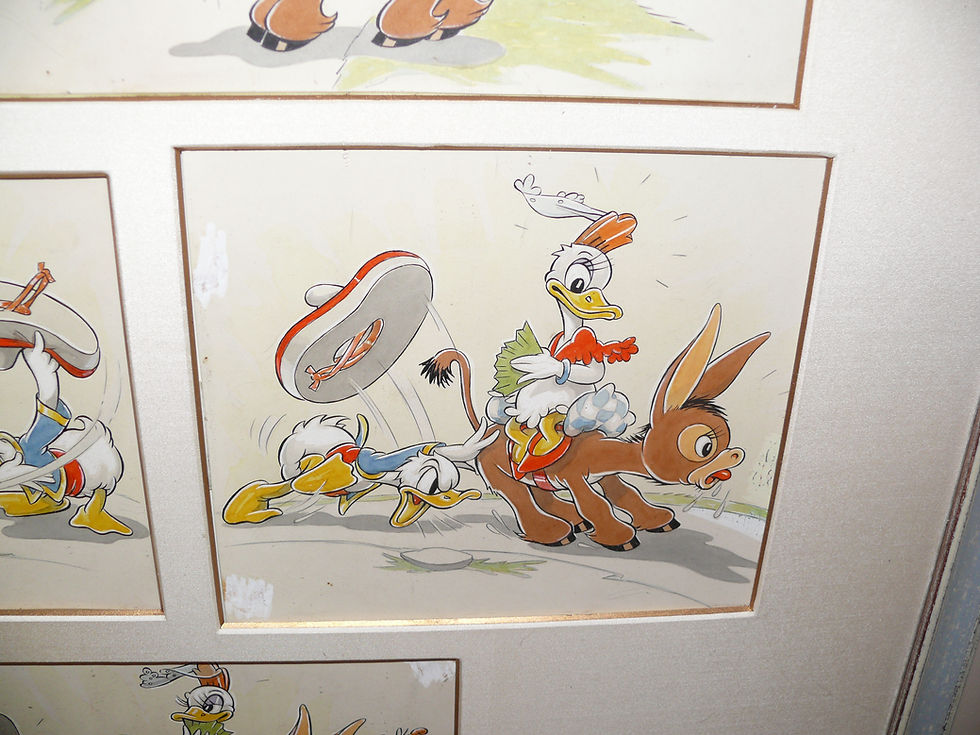 Thumbnail: Tom Wood's Artwork from Donald's first staring role