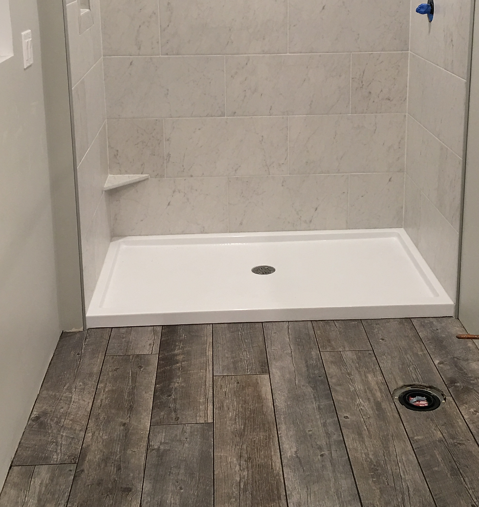 Rustic Wood Tile Installation Tillamook