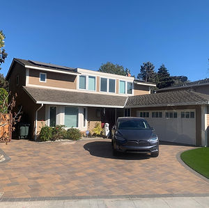 Paver driveway In Foster city, Ca.