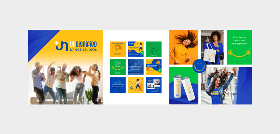 Undignified Dance Studios Branding Project