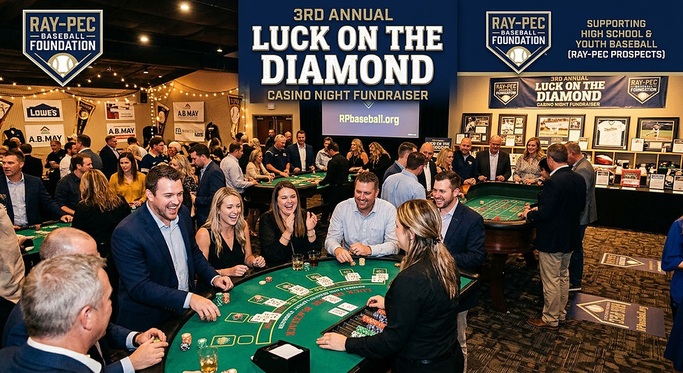 3rd Annual - Luck On The Diamond Fundraiser