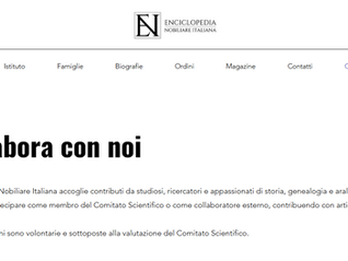 Collabora con noi di Enciclopedia Nobiliare Italiana