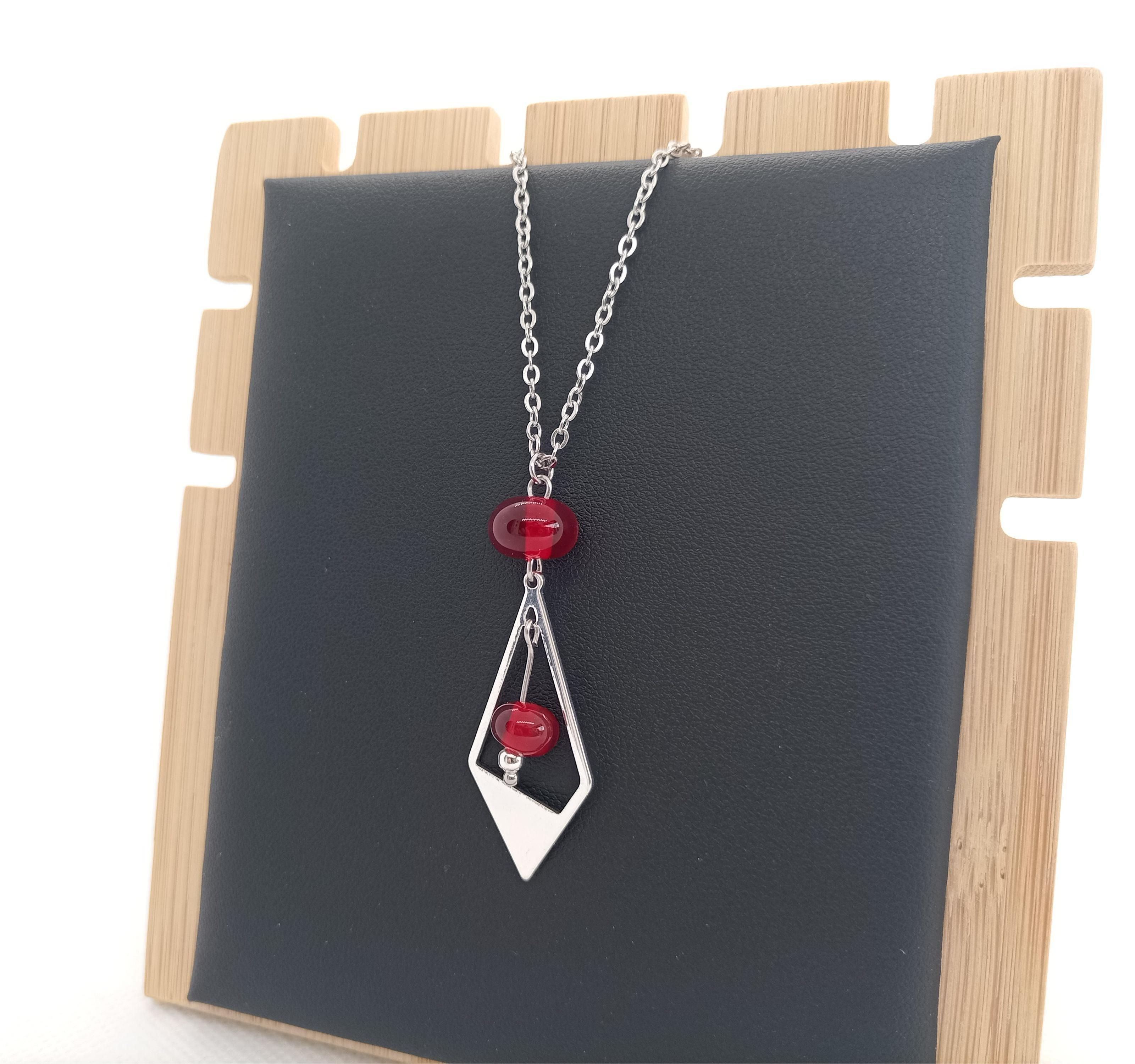 Pendentif "Itzalpe" Rouge