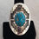 Thumbnail: Original Design, One of a kind, Sterling Silver and Turquoise Ring