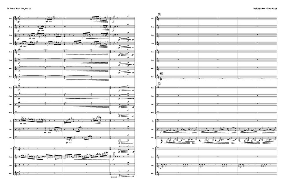 Thumbnail: Mars from the Planets score demo video
