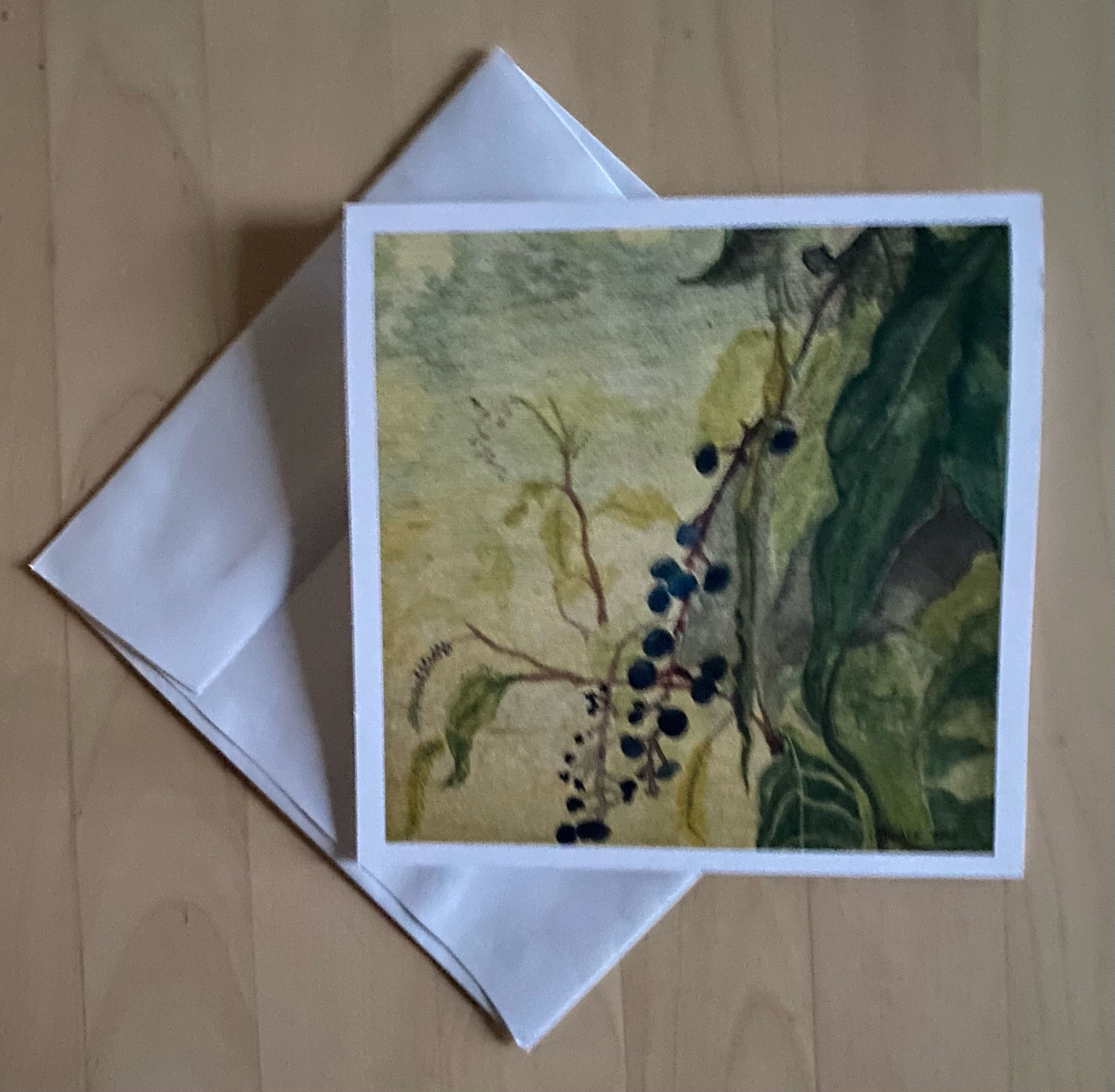 5pk "Childhood Pokeberries" Cards