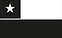 flag-of-chile-monochrome-on-white-backgr