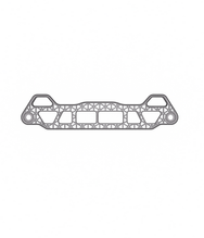 Lattice design DJI RC 2 lanyard mount for drone pilots
