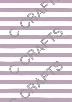 20 Purple White Stripes