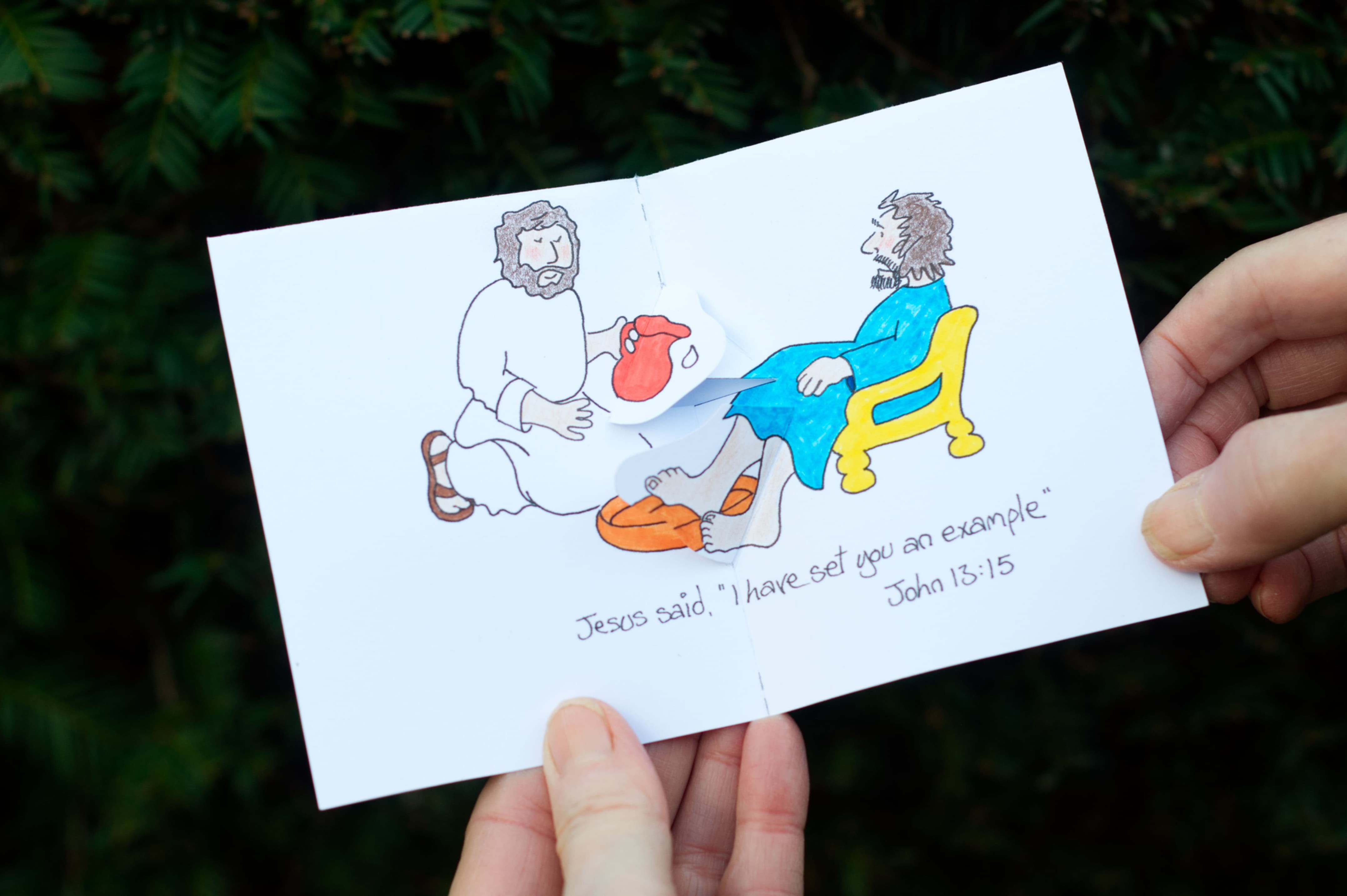 Jesus Washes The Disciples Feet