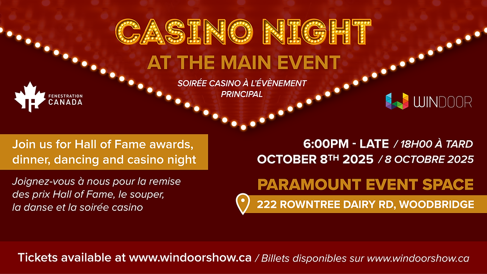 Main Event at WinDoor