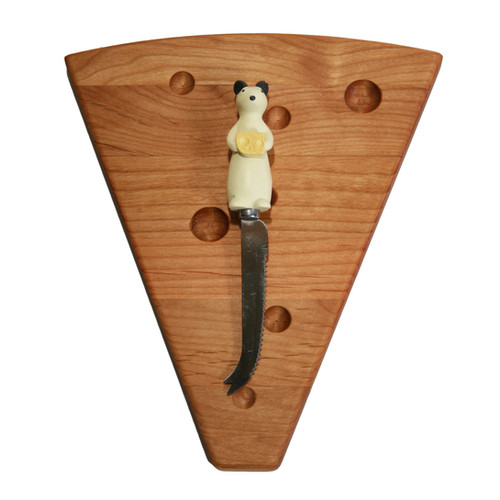 cheese-wedge-shaped-serving-board-with-cheese-knife-out-of-the-woods