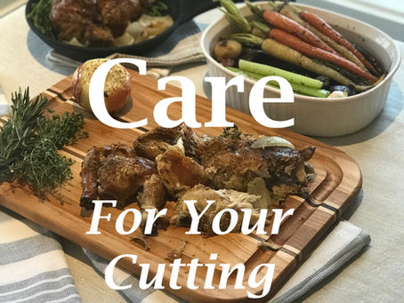 How to Care for your Cutting Board