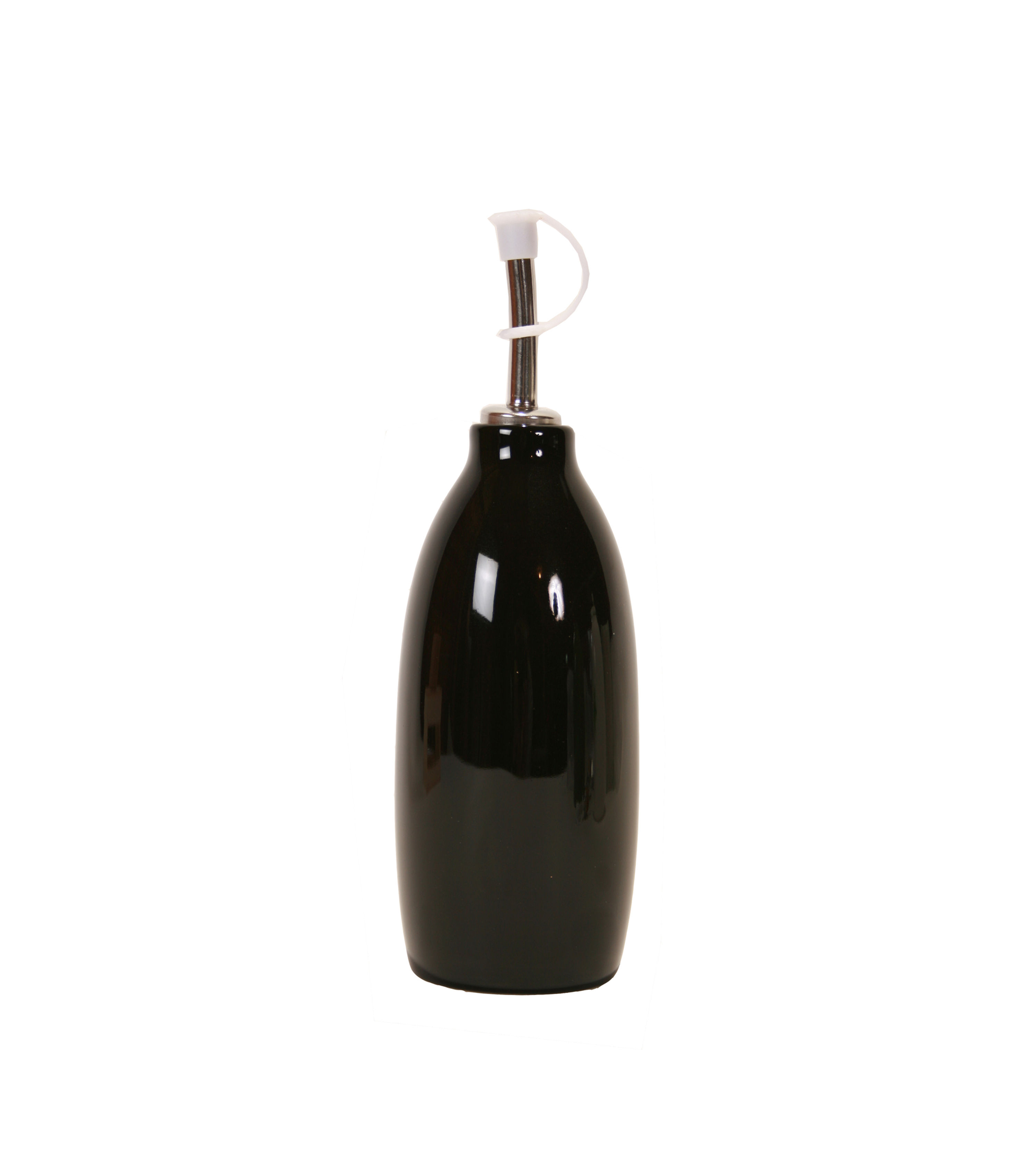 Black Oil & Vinegar Cruet