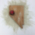Nevada State Shaped Serving Board