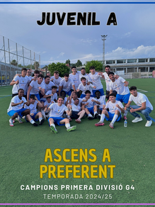 El Juvenil A, campió i nou equip de Preferent!