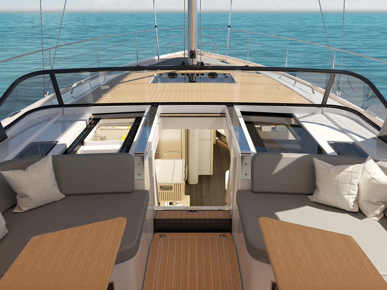 Hanse 590 Cockpit
