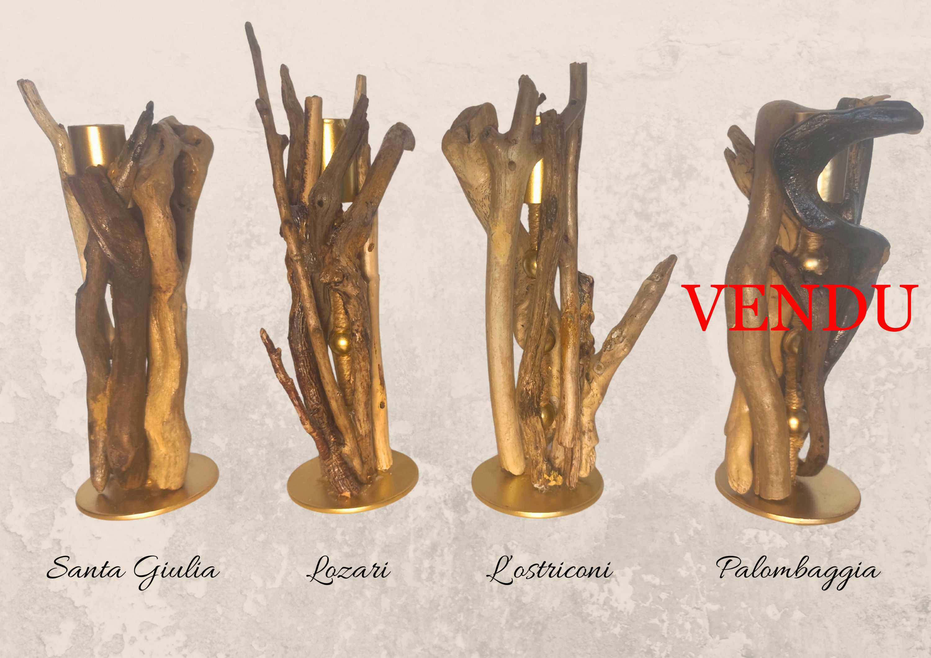 Les trésors de la plage - Créapixel I.A - Créations en bois flotté