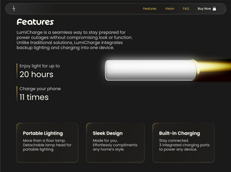 LumiCharge Website